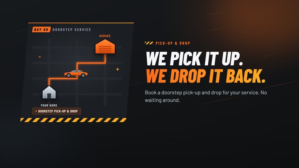 Pick-up and drop service