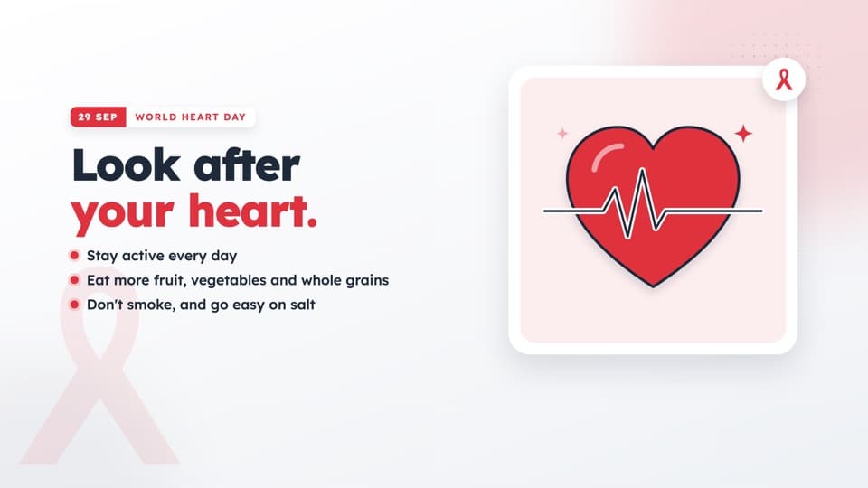 Health awareness slide
