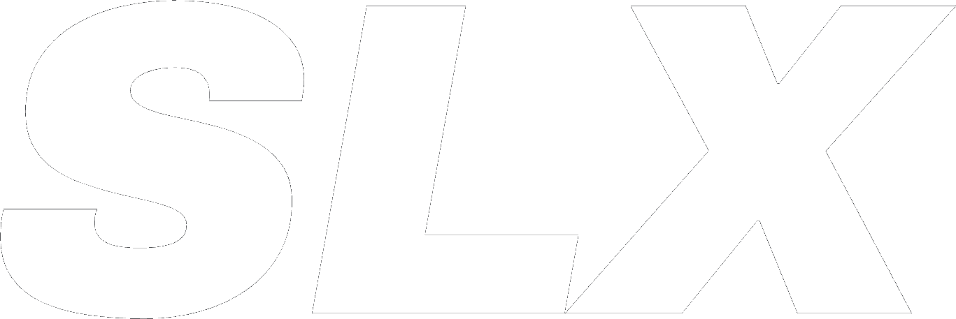 SLX mark, for dark backgrounds