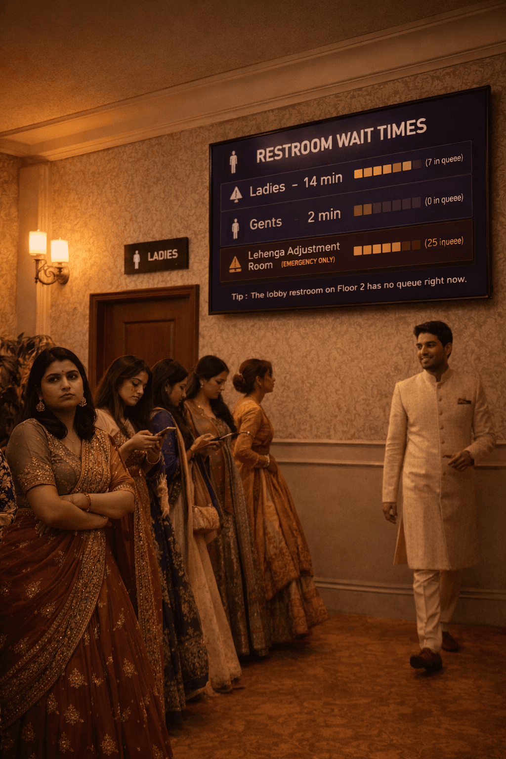 Bathroom Queue Timer