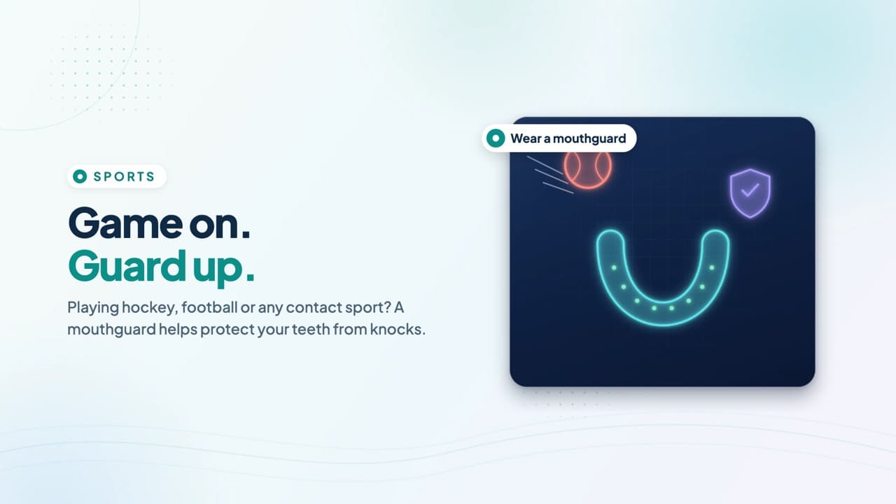 Mouthguard slide